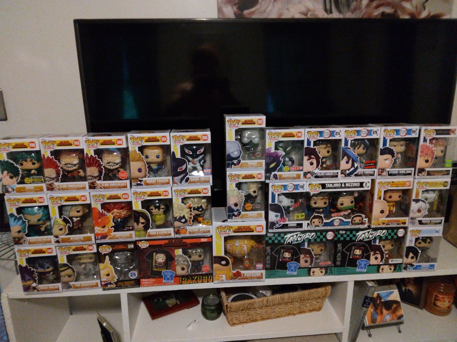 Anime Figures & Funko Pop Lot