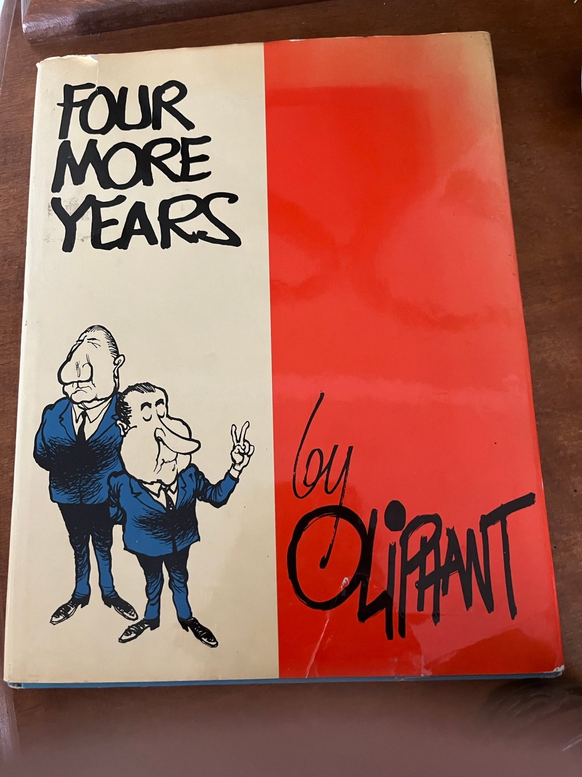 Four More Years Book Hardcover Signed