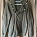 ZARA MAN Olive Green Single Riders Jacket