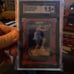 Prizm 2022 Panini basketball Chet, Holmgren ruby, red wave rookie card 9.5