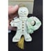 2002 Lenox A Gingerbread Christmas Gingerbread Ornament Collection 24K Trim MIB!