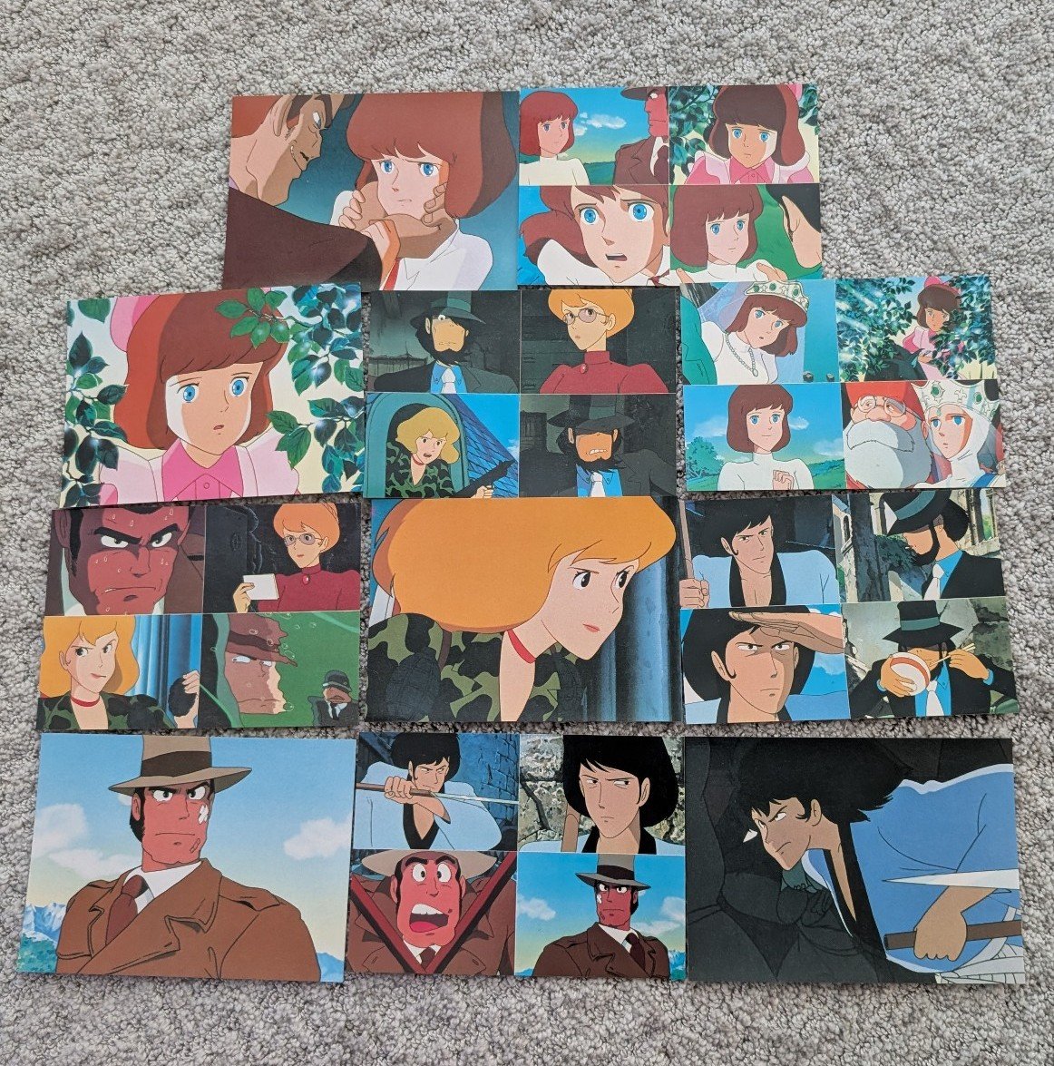 Lupin the Third Castle of Cagliostro Postcards