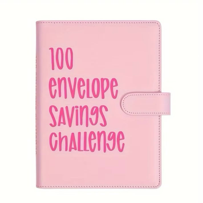 abigail&bleu 100 Envelopes Money Saving Challenge Budget Binder Password Lock