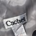 Cachet satin silver maxi dress with a broach at the front Women’s 12