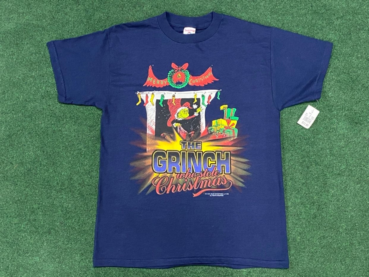 90s The Grinch Who Stole Christmas Tee