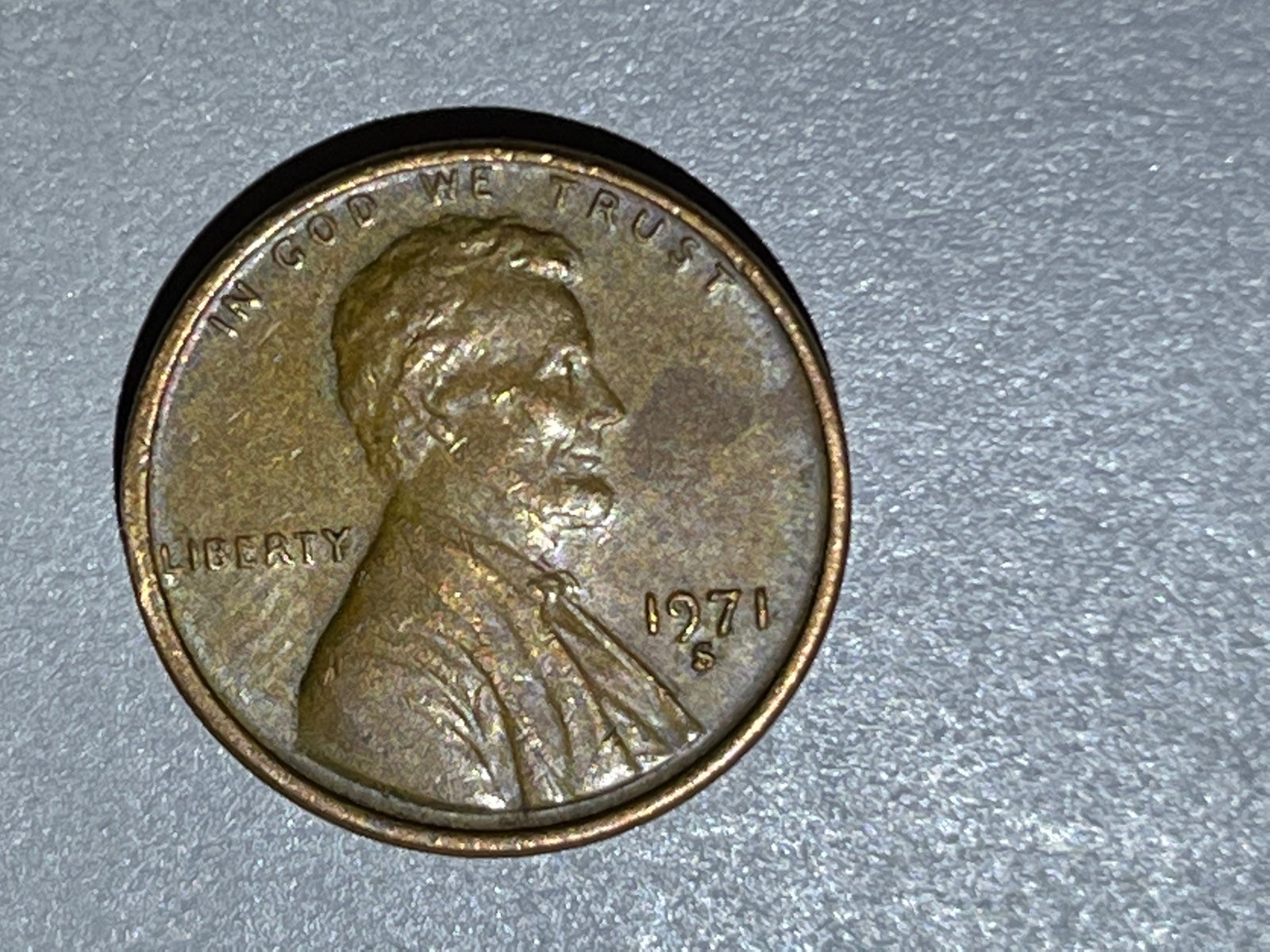 1971 s penny mint mark