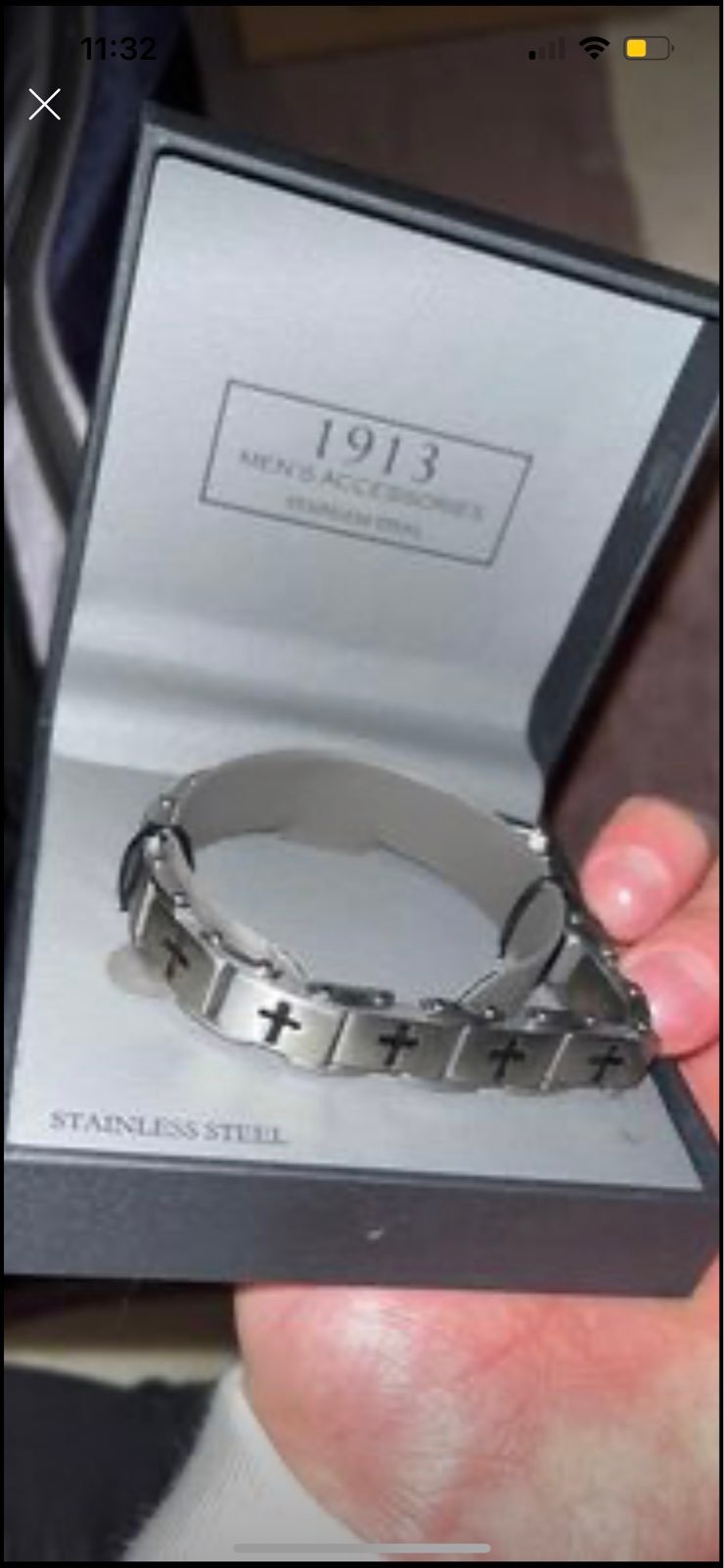 Cross braclet