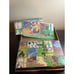 Vintage Walt Disney Kids Toy Cube Box Made In France 15 Cubes Complete