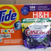 Laundry & Kitchen Household Bundle Tide pods Cascade Platinum Plus pods Lemon