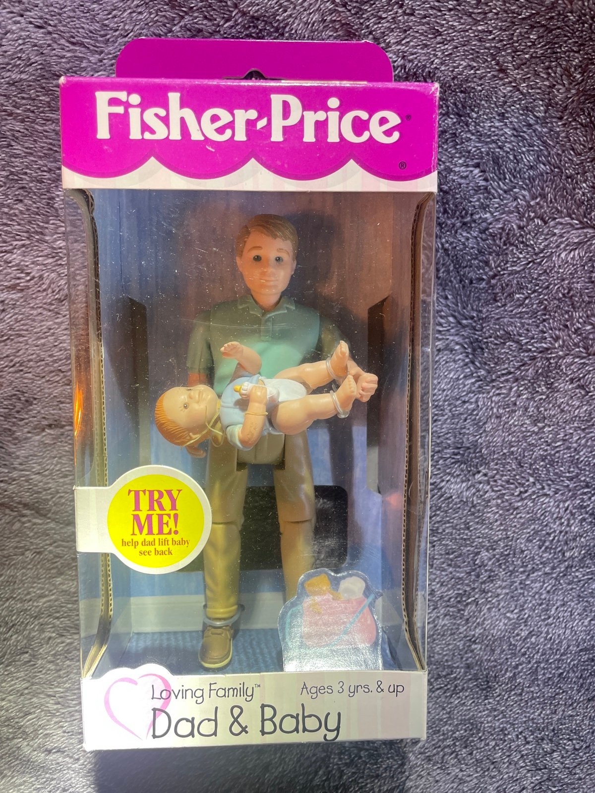 Fisher Price Loving Family Dollhouse dad & baby