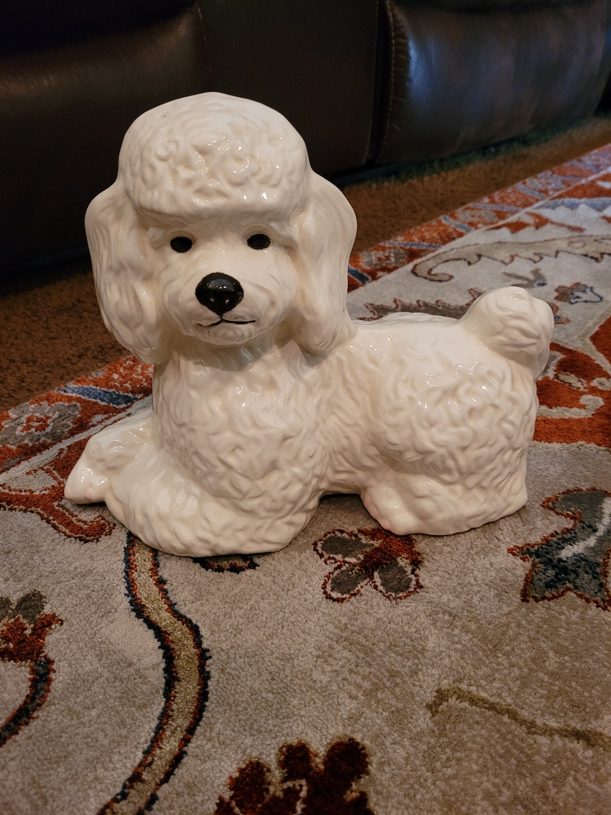 Vintage Ceramic poodle dog