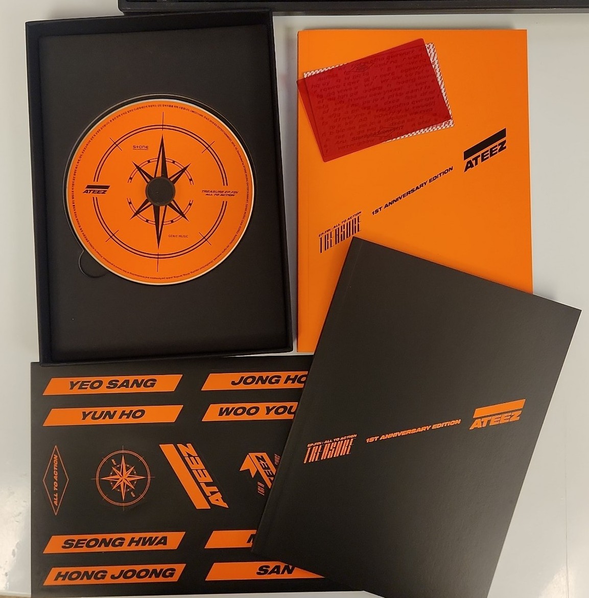 ATEEZ EP. FIN: ALL TO ACTION Treasure 1st Anniversary