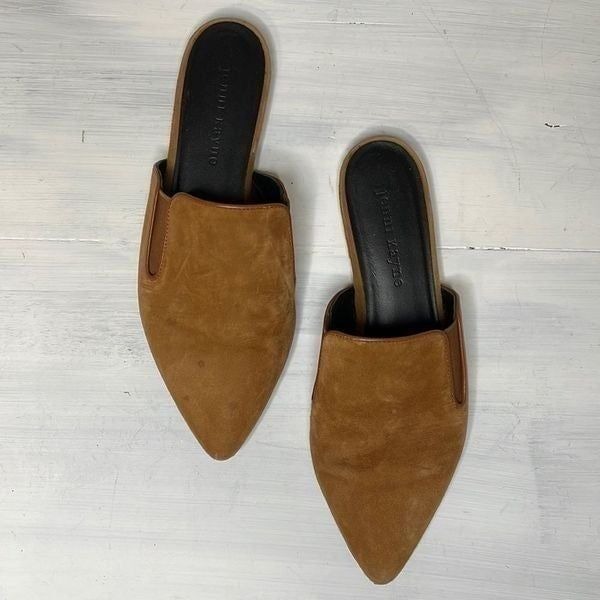 Jenni Kayne Sadie suede mules in saddle brown women’s EU 37 US 7