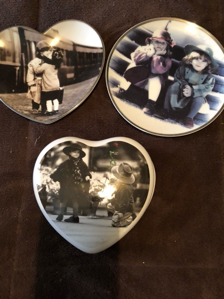 Heart Musicbox Two Plates To Setting