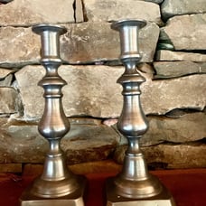 Vintage Pewter Candle/sticks Holders