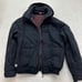 Spiwack Reversible Bomber Jacket, Burgundy and Black, Size L, Excellent Condition.