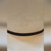 Vintage Master Hatters Of Texas White w/ Black Leather Western Hat Marked 4