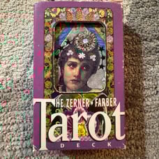 vintage tarot card deck