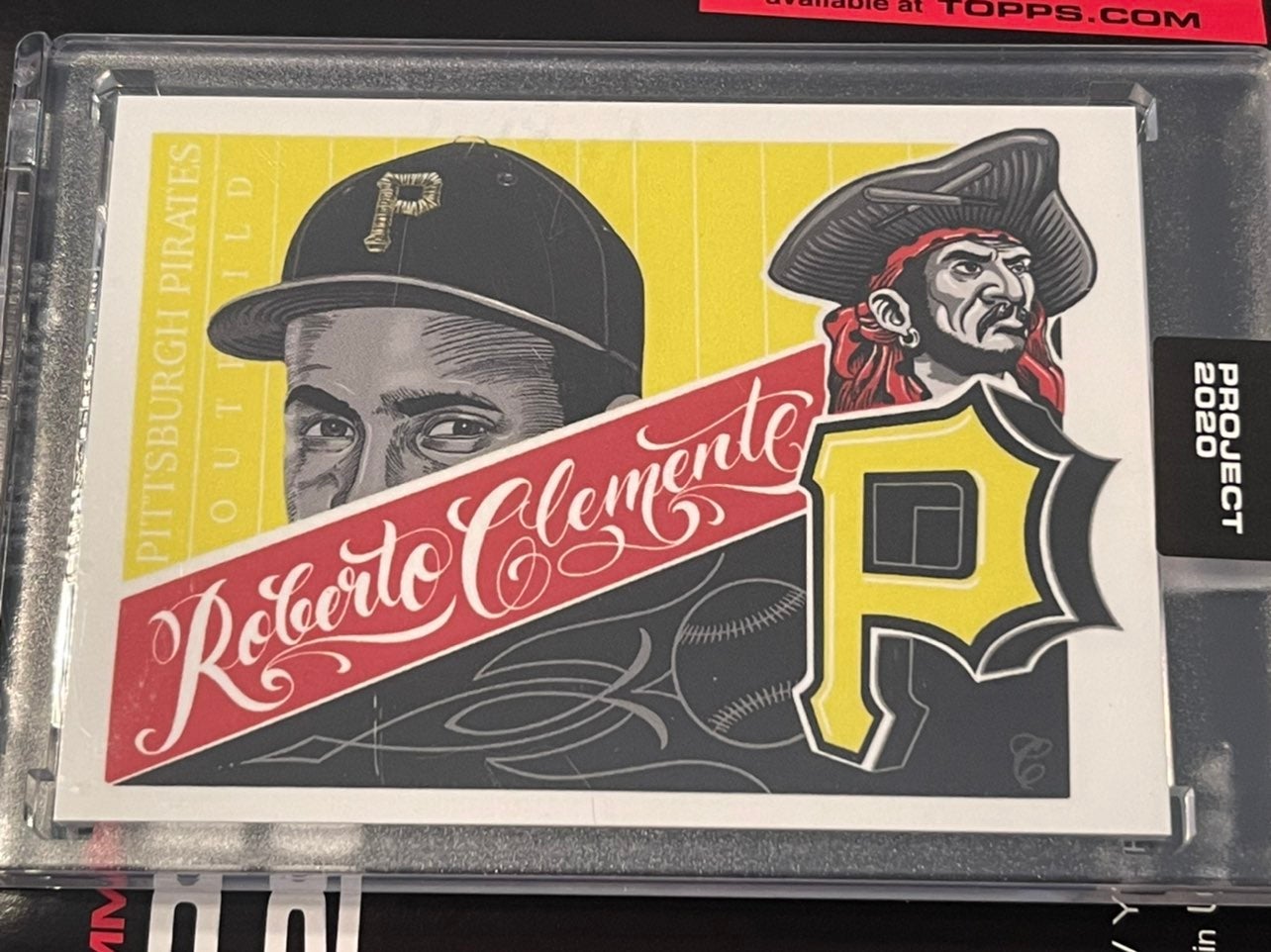 Topps Project 2020 10 Roberto Clemente by Mister Cartoon