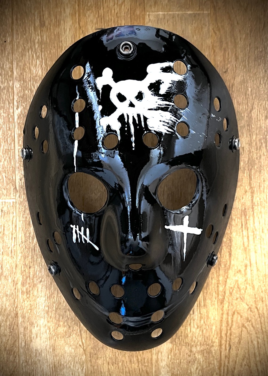 Custom purge glow in the dark mask
