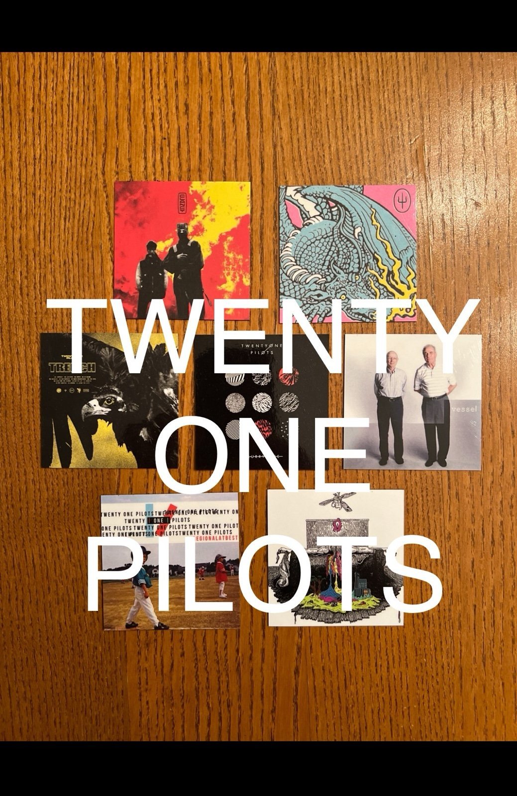 Twenty One Pilots fridge magnets