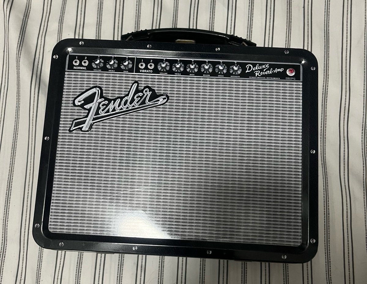 Fender lunch box