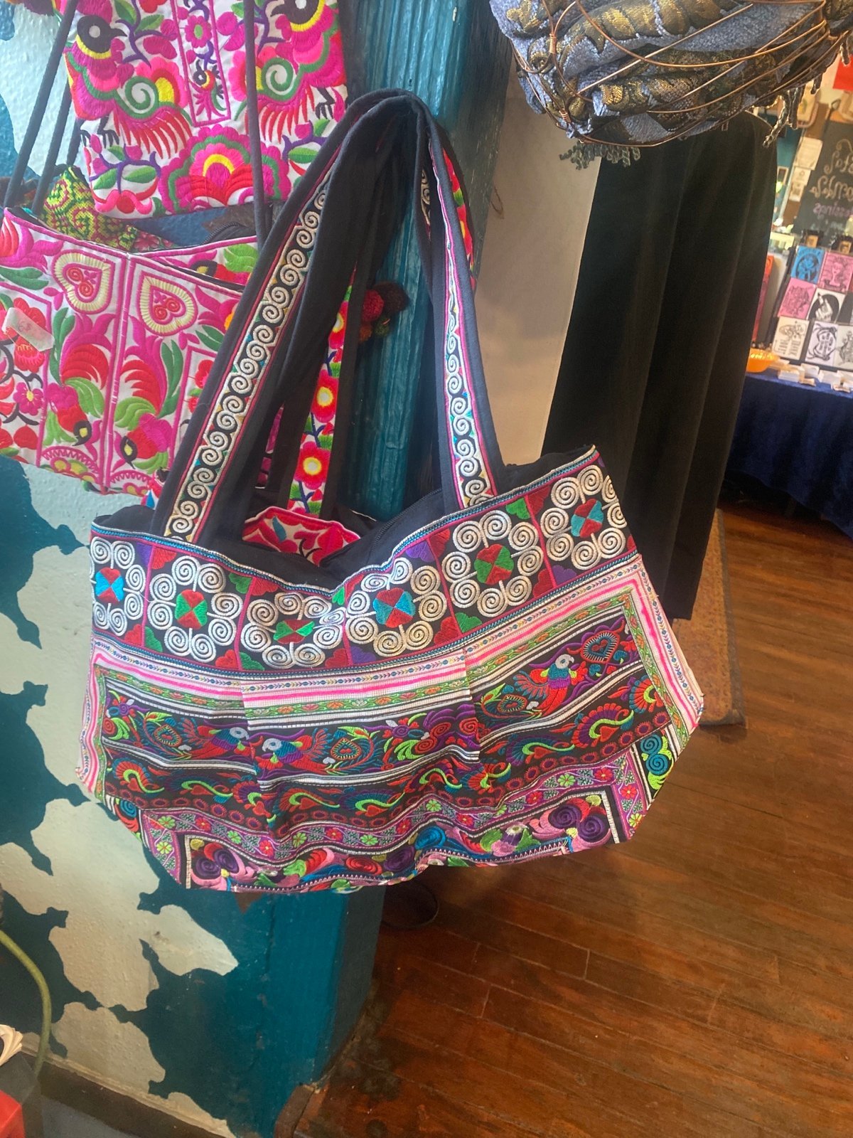Colorful Handmade Embroided Bag