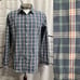 Mizzen + Main Large Trim Fit Blue White Green Red Plaid Leeward Dress Shirt