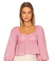 Angelique Top in Blush SHOW ME YOUR MUMU