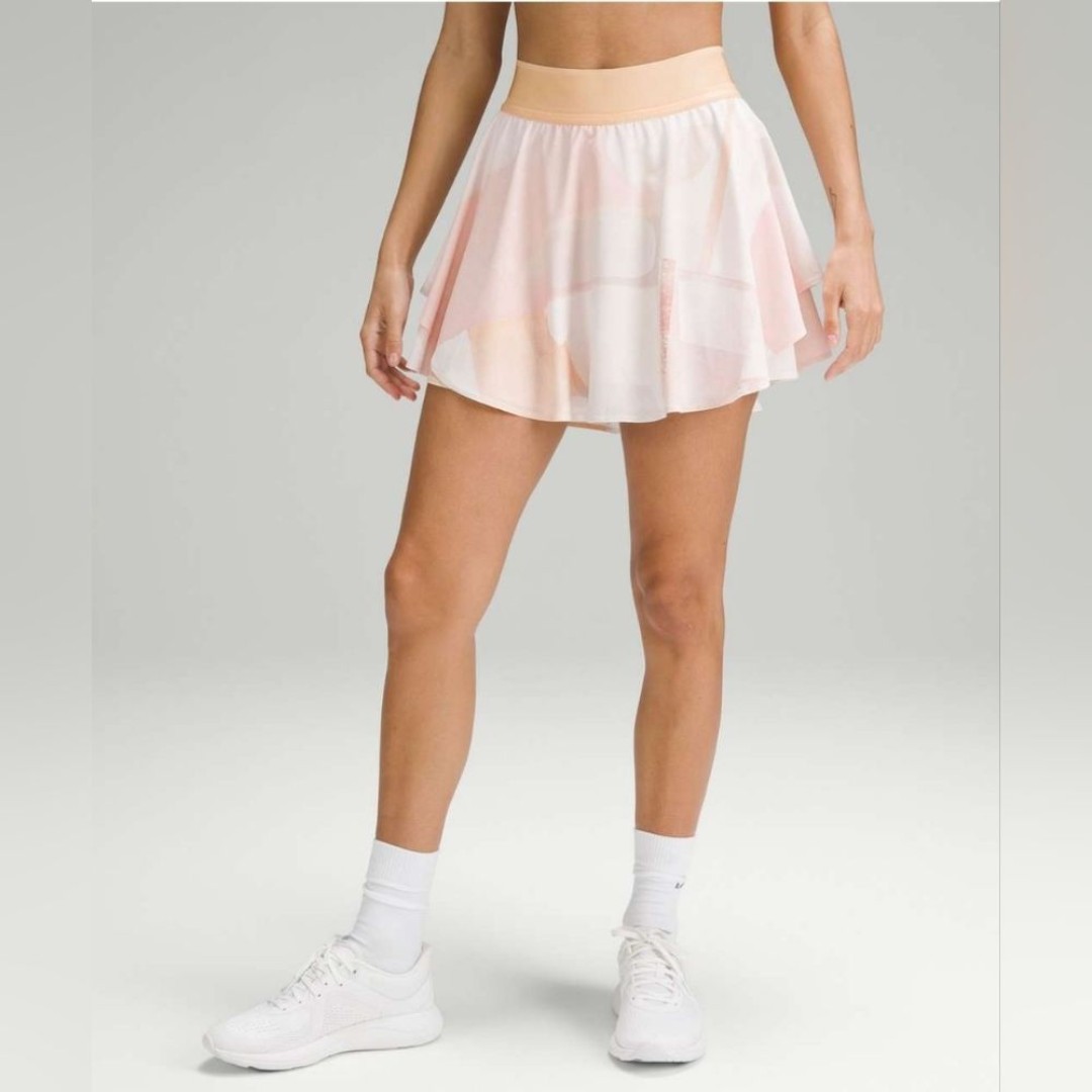 Lululemon Court Rival High-Rise Skirt Garrogeo Multi Size 12 - LW8AFUR