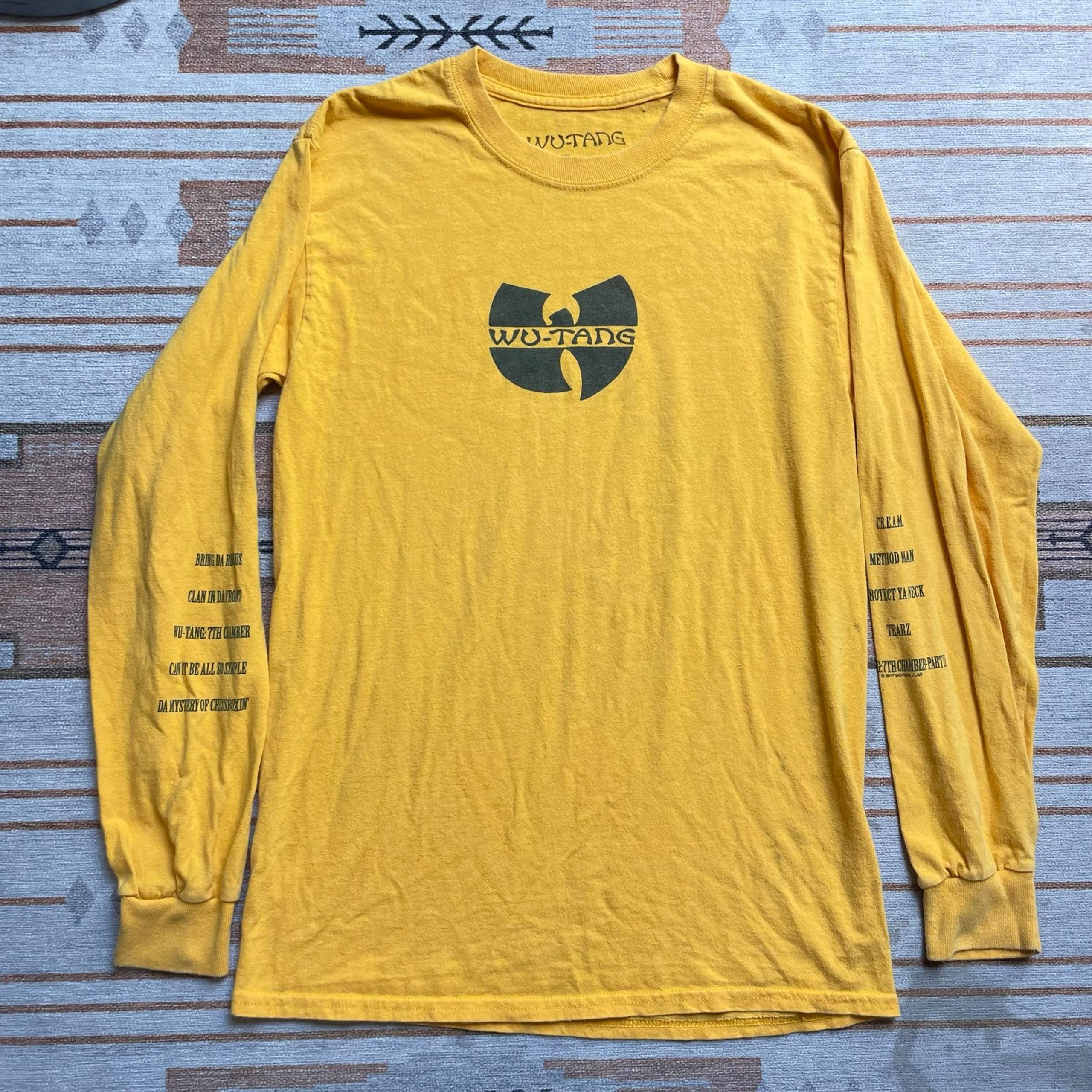 2017 Wu Tang Long Sleeve T-Shirt Mens Small