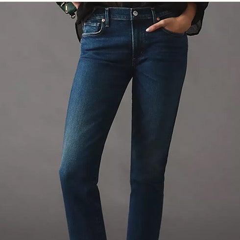 Citizens of Humanity Ella Mid-Rise Crop Slim Jeans Size 27
