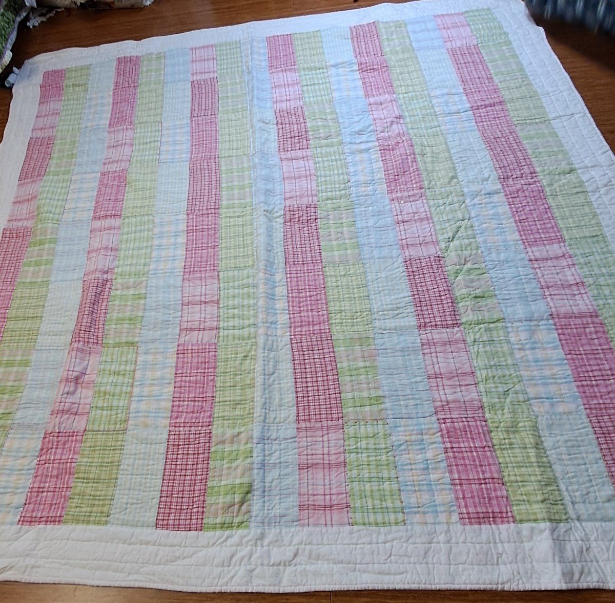 Quilt POTTERY BARN KIDS PATCHWORK REVERSIBLE #74