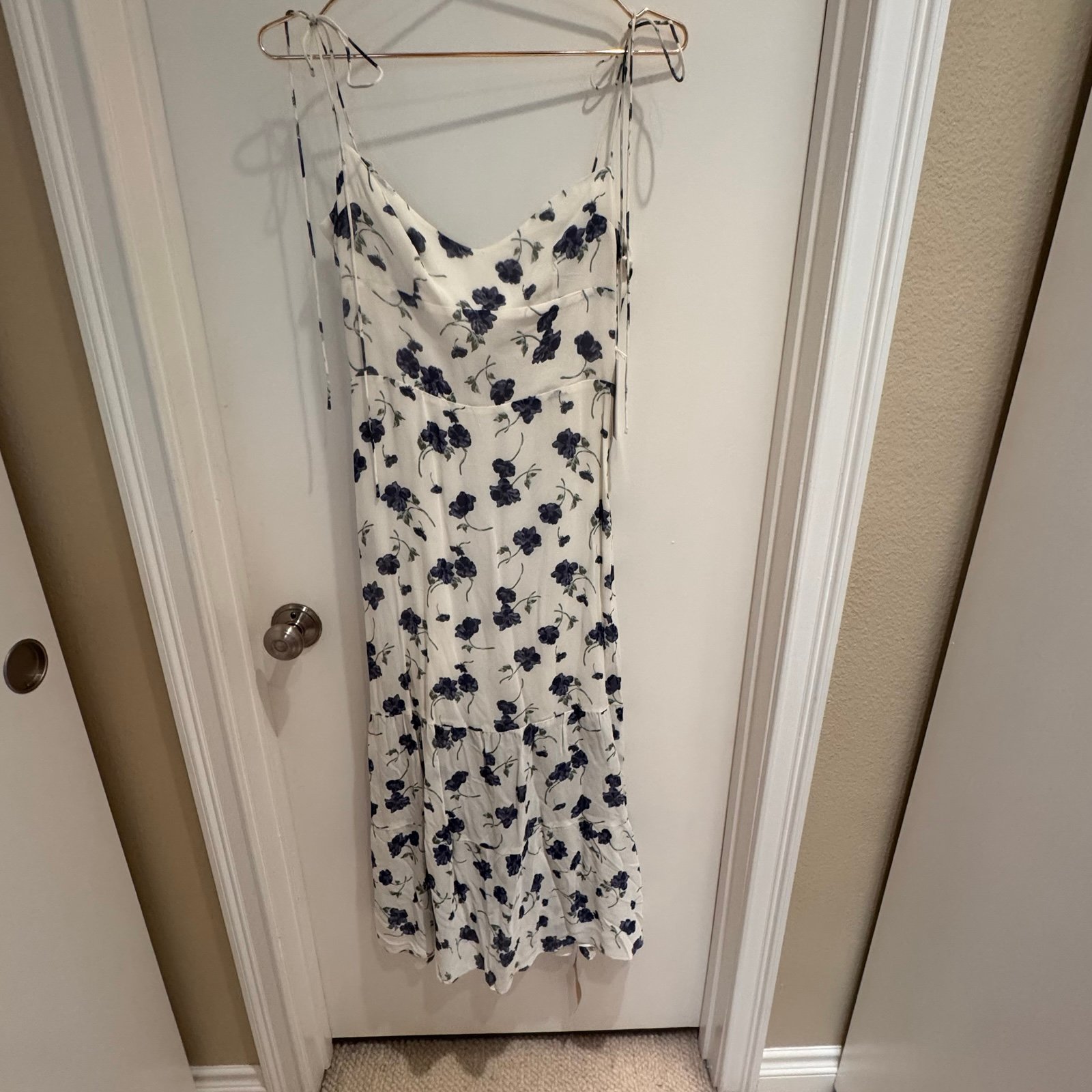 NWT reformation emmie dress blueberries