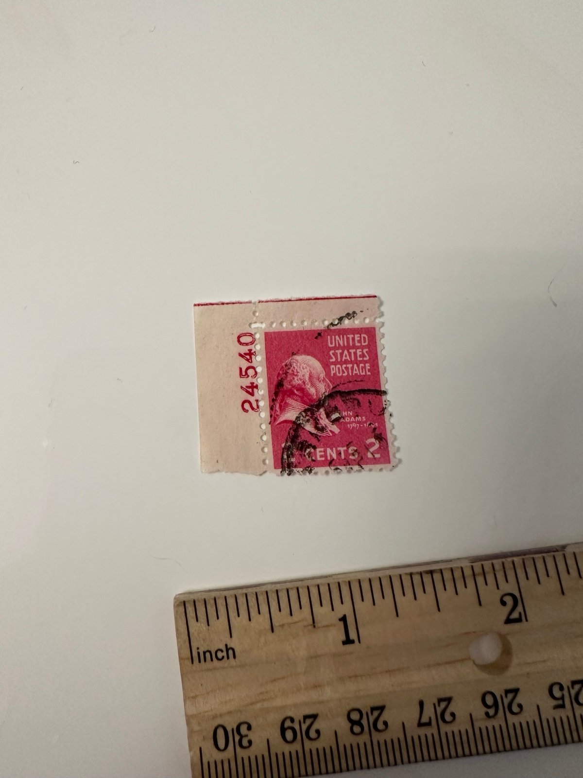 John Adams  United States two cents