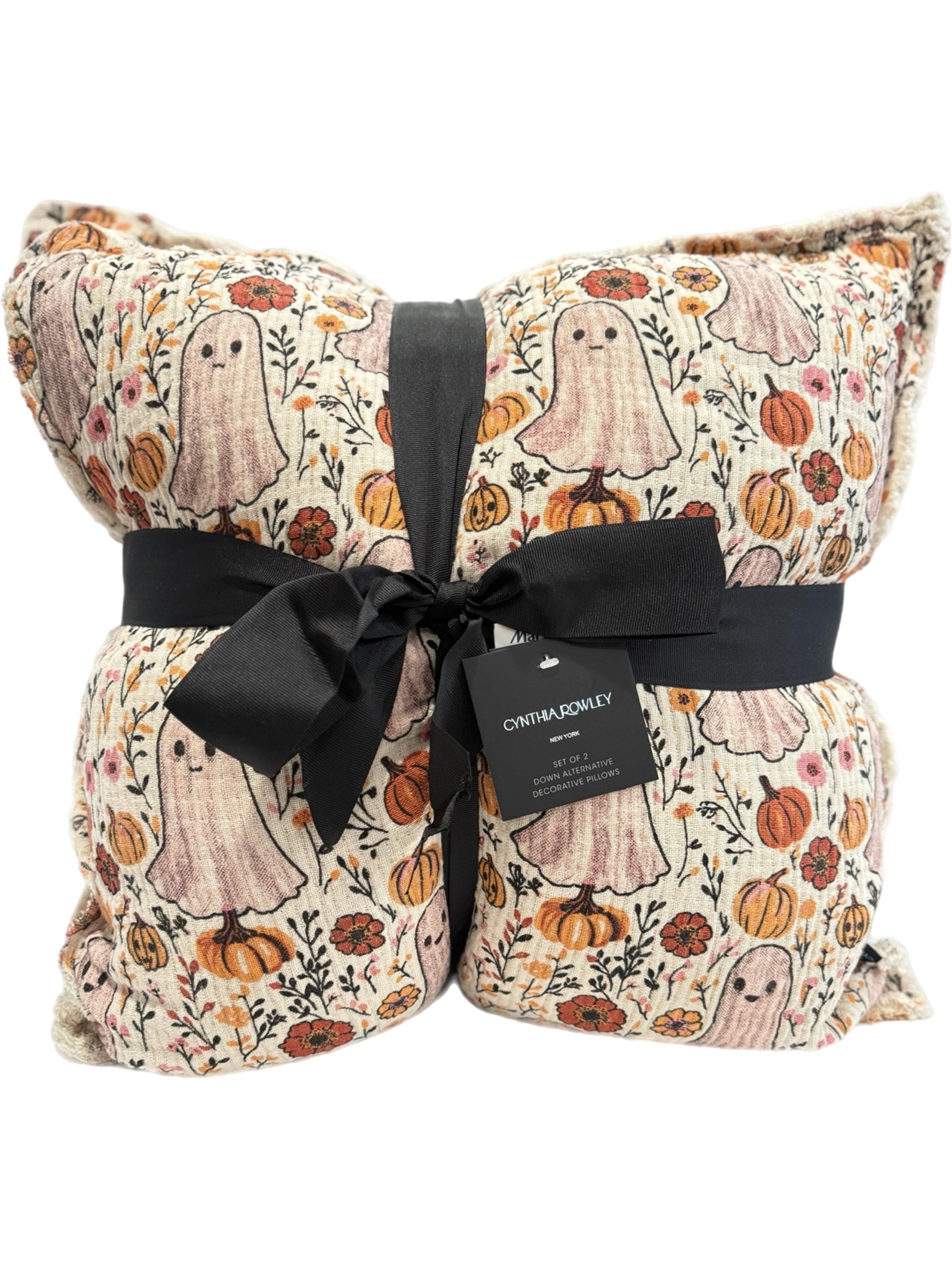2 Cynthia Rowley Boho ghosts pillows!