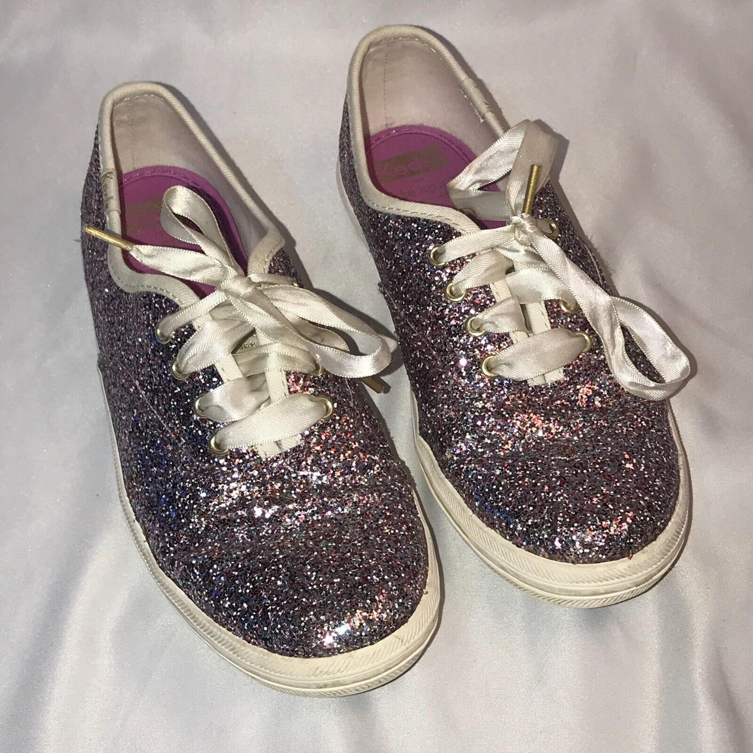 KEDS Kate Spade New York Champion Glitter Girl's Sneaker Shoes KK162211 Size 2.5