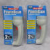 First Alert PowerBeam Rechargeable Flashlight Krypton Bulb NEW 2 PAIR