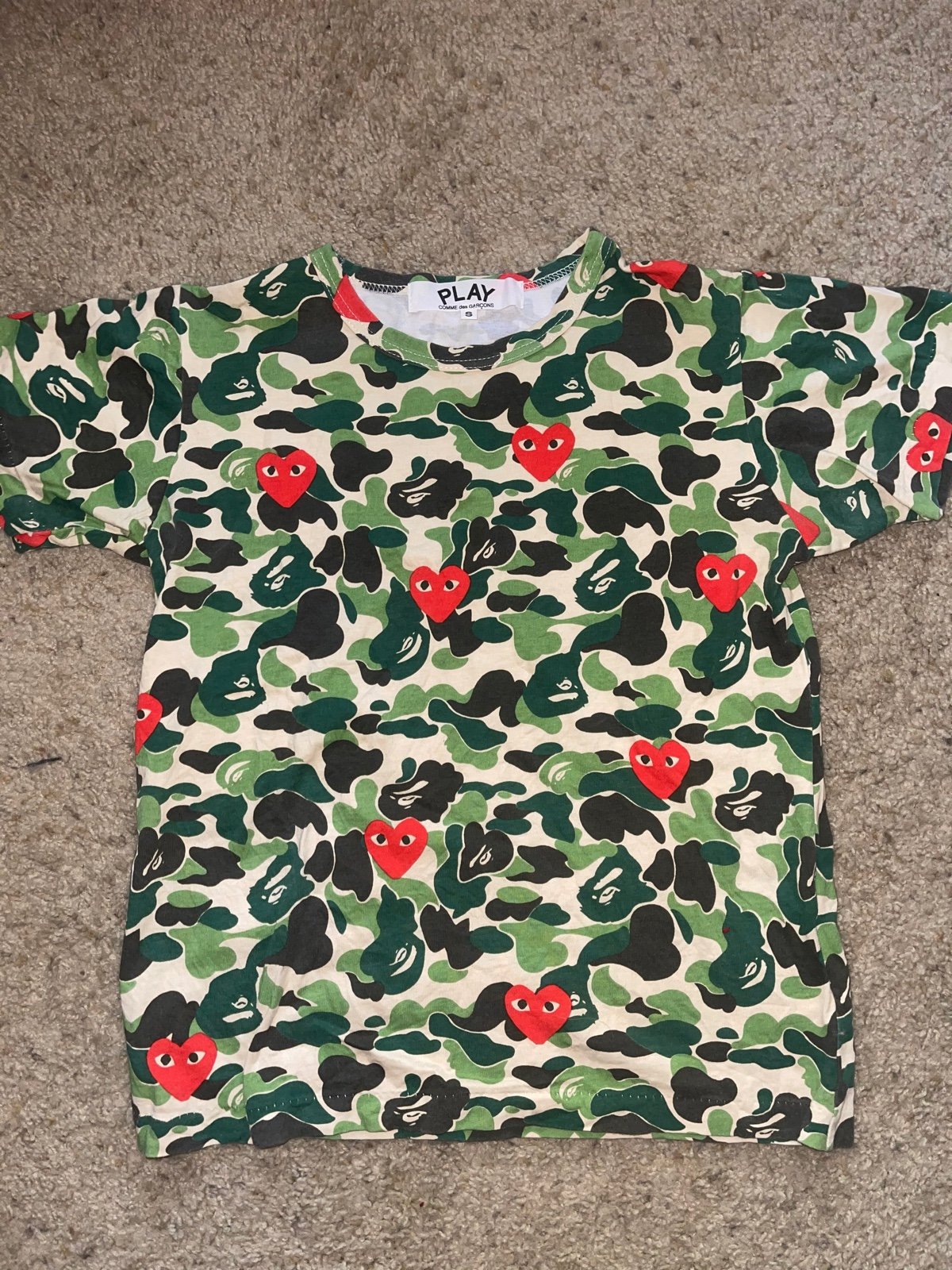 Bape x CDG shirt