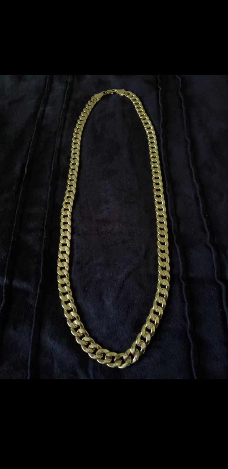 18k gold necklace