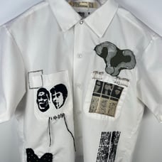 Laughing geisha button up Shirt