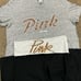 PINK bling set