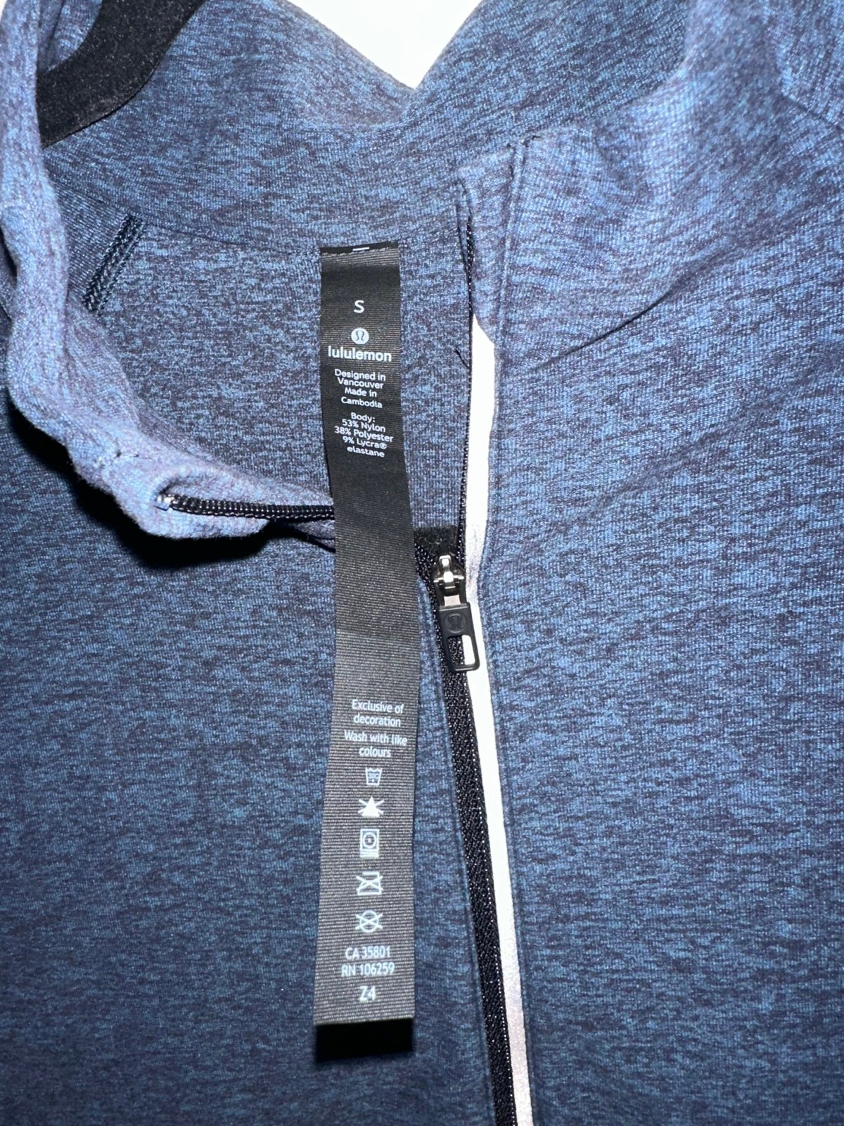 Lululemon Soft Jersey Half Zip
