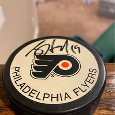 philadelphia flyers hockey puck