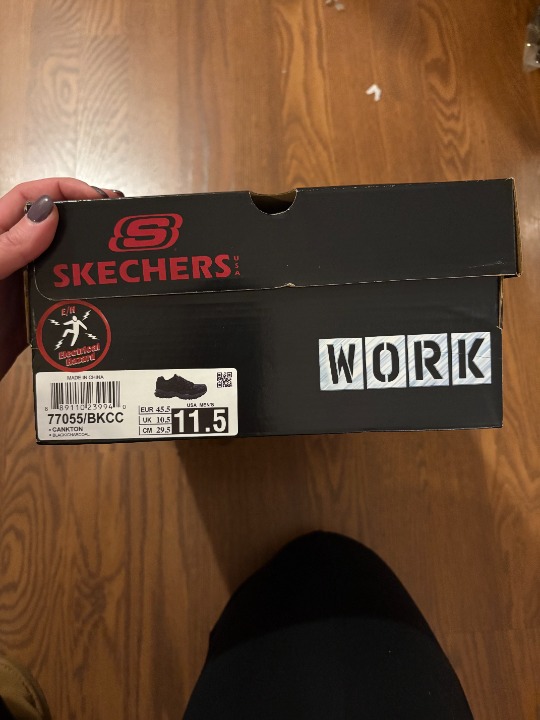 NEW Skecher's Work Shoes w/ Steel Toe