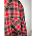 Dixxon Flannel Co Shinedown Shirt Mens 4XL Red Black Plaid Long Sleeve Biker