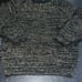 UEC VINTAGE BLACK & GOLD SWEATER SZ M