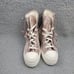 Converse Chuck 70 De Luxe Heel W 9.5 M 7.5 Chaotic Neutral Satin High Top Shoe