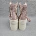 Converse Chuck 70 De Luxe Heel W 9.5 M 7.5 Chaotic Neutral Satin High Top Shoe