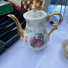 vintage japanese arnart teapot set